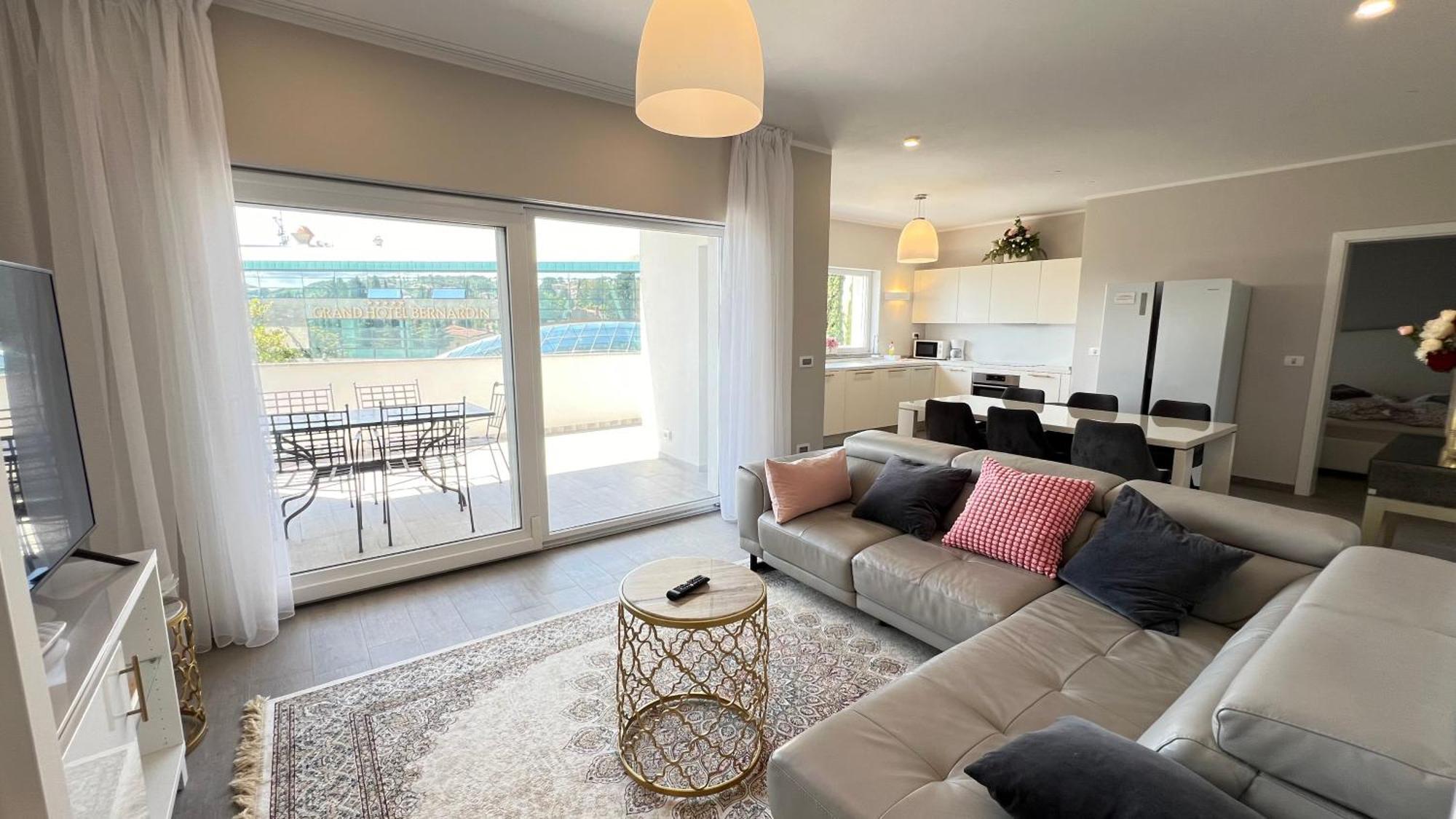 Ferienwohnung Casa Del Sol Portorož Exterior foto